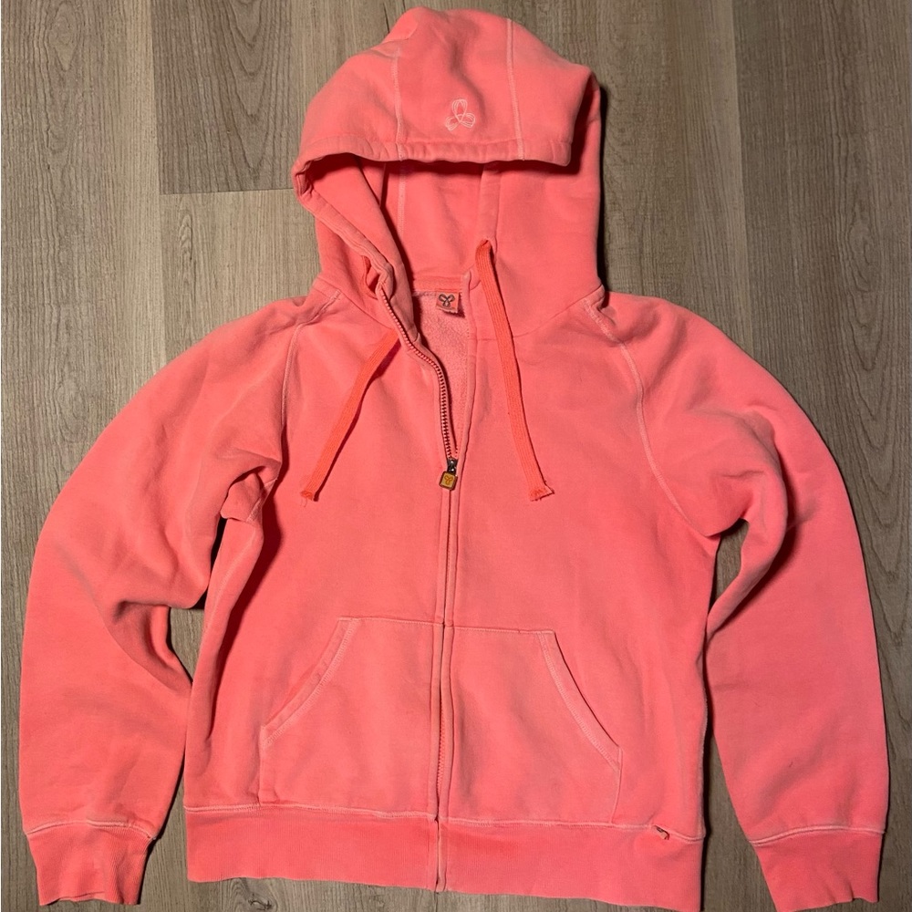Vintage TNA neon orange hoodie